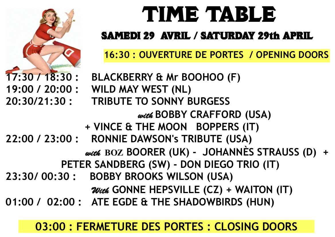 time table